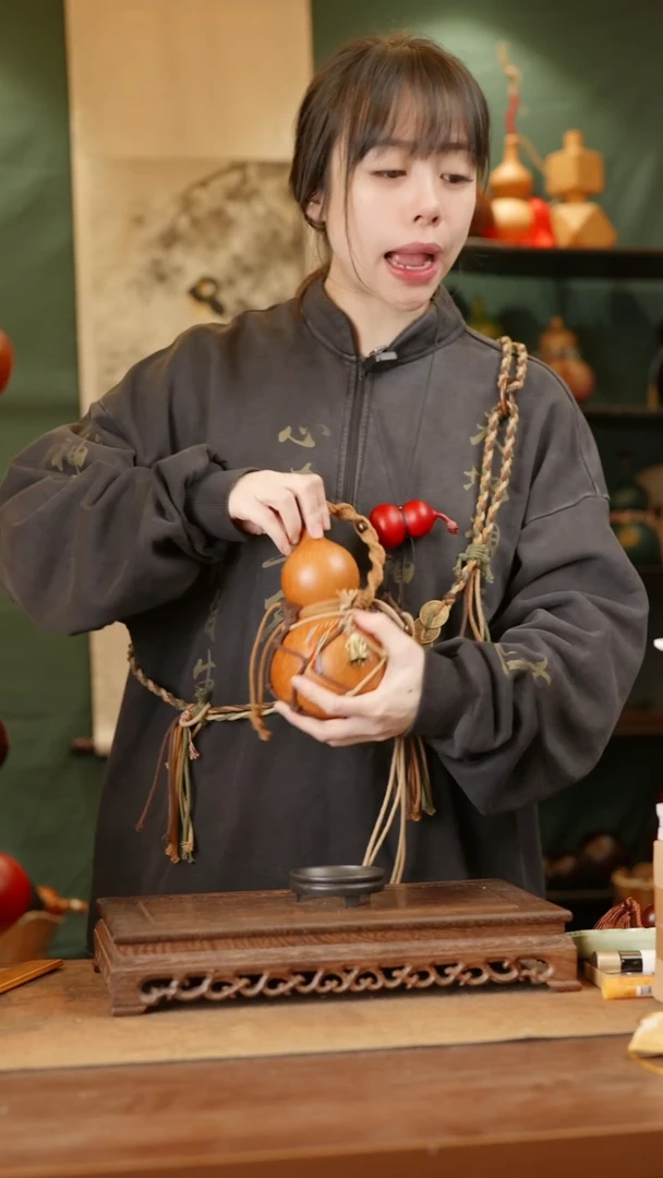 73号精品天然大漆酒葫芦一物一拍~