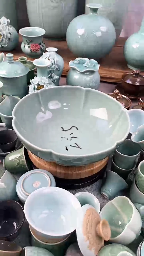 【闪购商品】特价 微瑕 慧仙青瓷