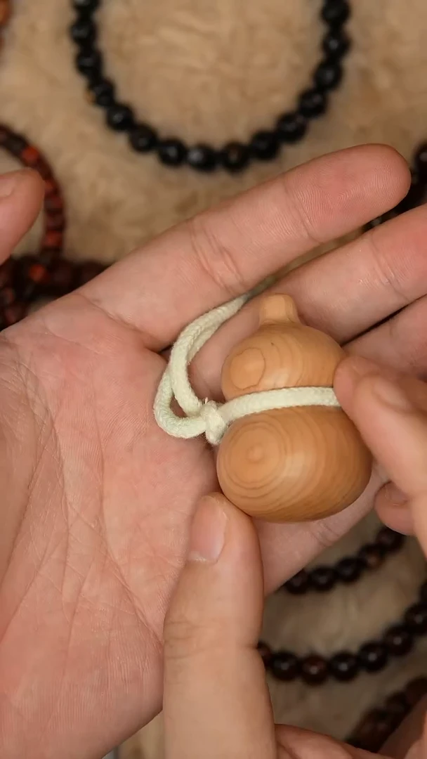 柏木（崖柏）无事牌崖柏葫芦1个