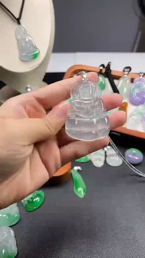 颈饰未镶嵌翡翠  所见即所得 一图一物