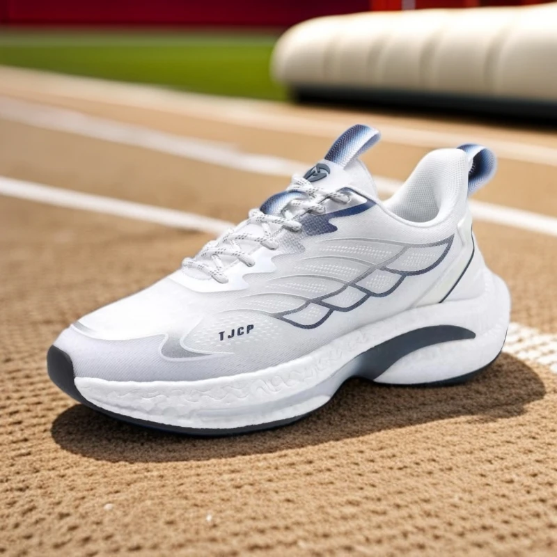 轻奢男鞋透气运动休闲鞋时尚潮鞋舒适软底跑步鞋百搭