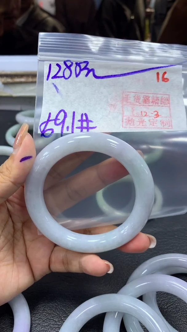 未镶嵌定制翡翠毛货需精细抛光+拍一发一+16