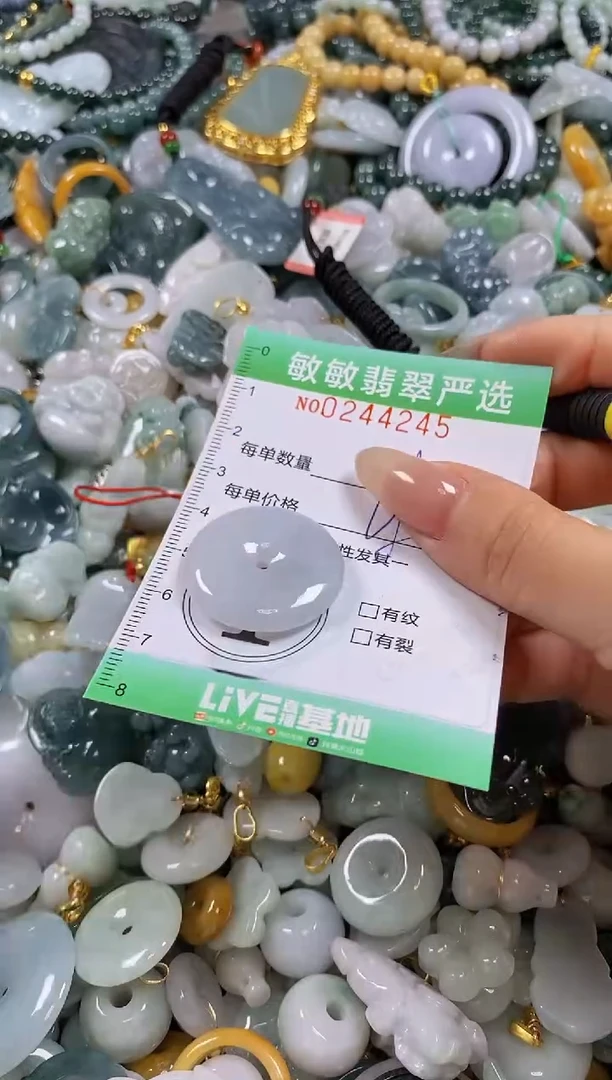 翡翠未镶嵌颈饰闪购0244245