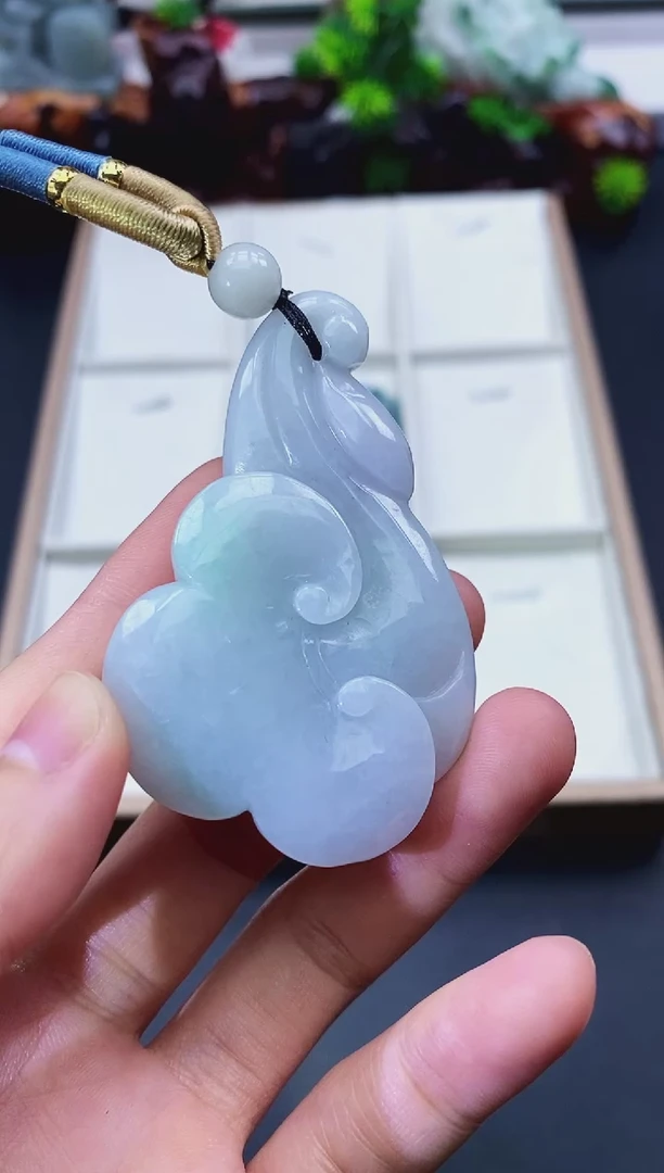 颈饰未镶嵌翡翠天然缅甸A货翡翠