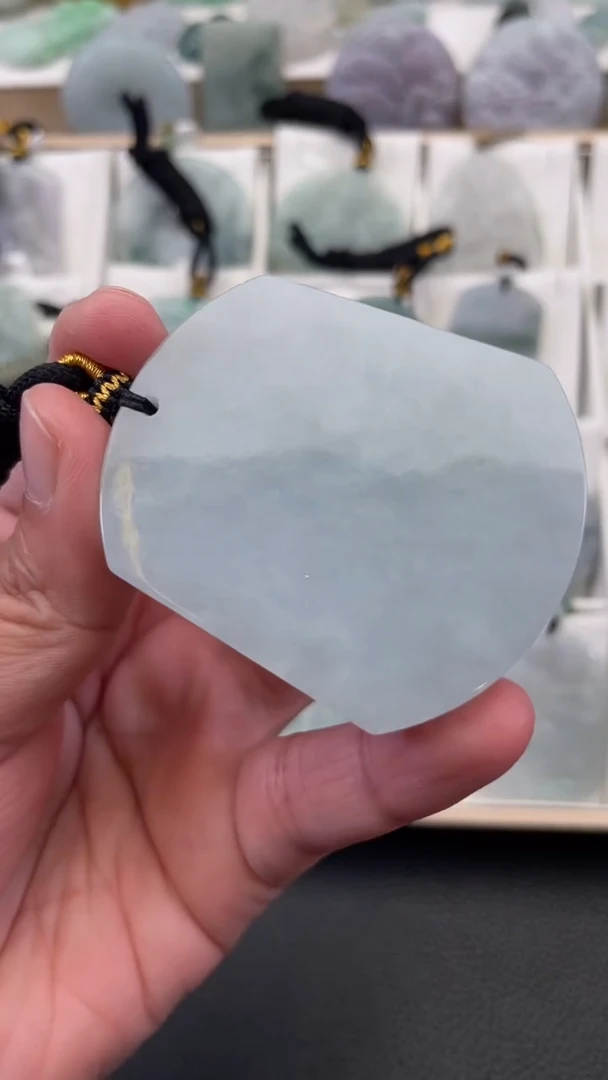 颈饰未镶嵌翡翠天然缅甸翡翠A货321