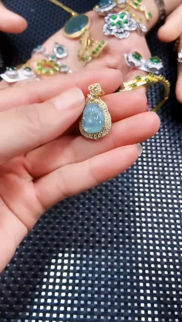 【闪购商品】翡翠吊坠(不含链)未镶嵌11111111