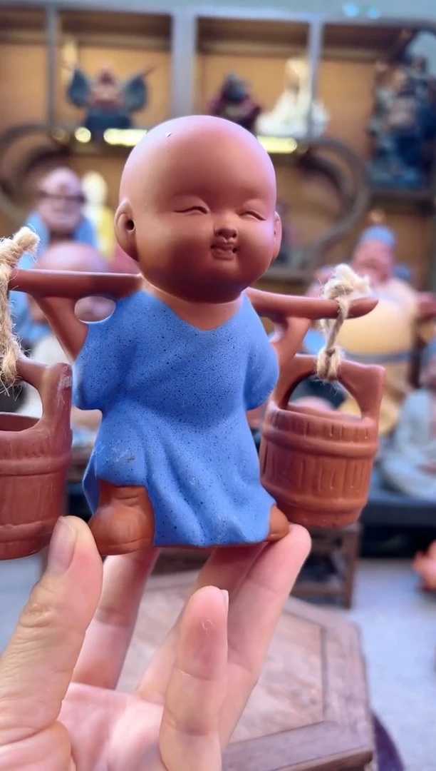 紫砂茶宠器闵茶宠摆件