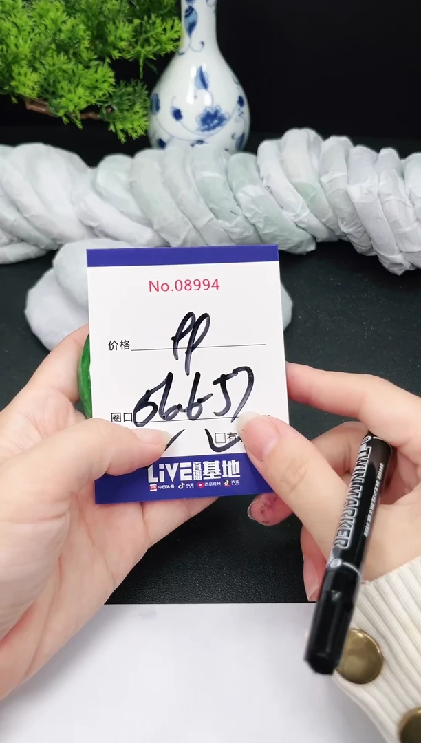 未镶嵌手镯翡翠8994