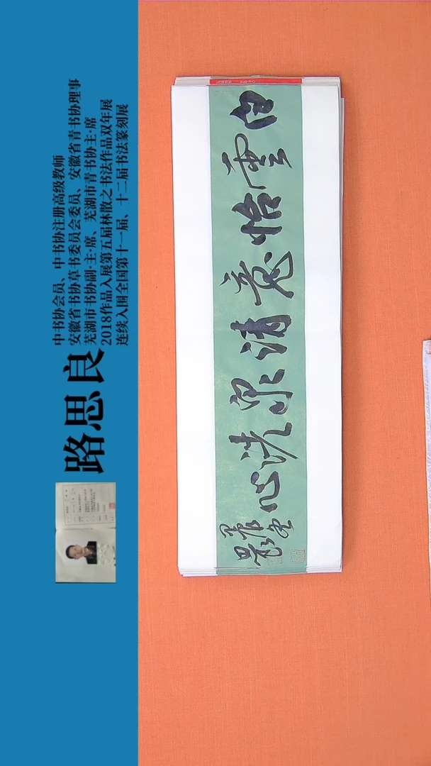 【闪购商品】书法书法作品路思良精品书法68*23