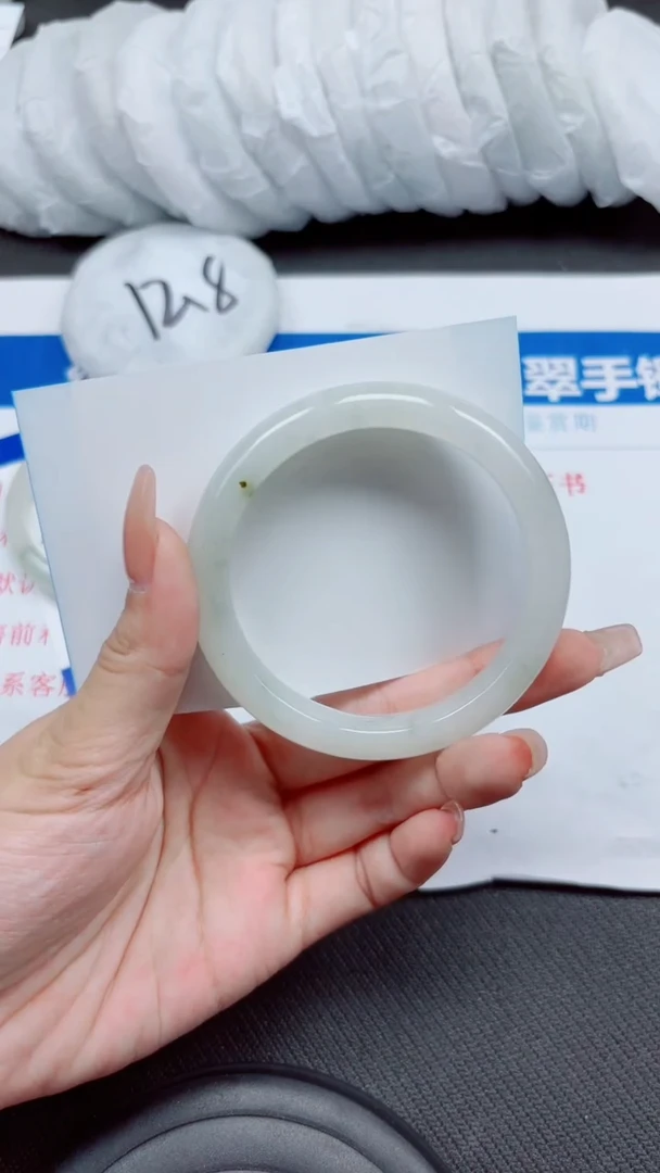 石英质玉手镯未镶嵌A44-58.59