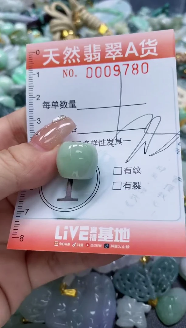 翡翠未镶嵌颈饰闪购0009780