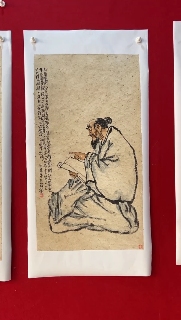 国画手绘国画作品