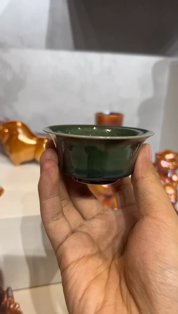 115柴房陶瓷柴烧主人杯