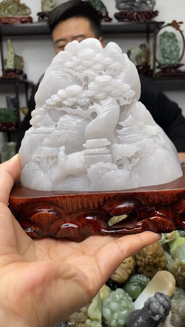 未镶嵌和田玉摆件1