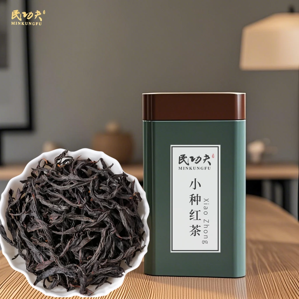 小种红茶正宗红茶2025新茶浓香秋茶烟熏红茶罐装500g养胃红茶自饮