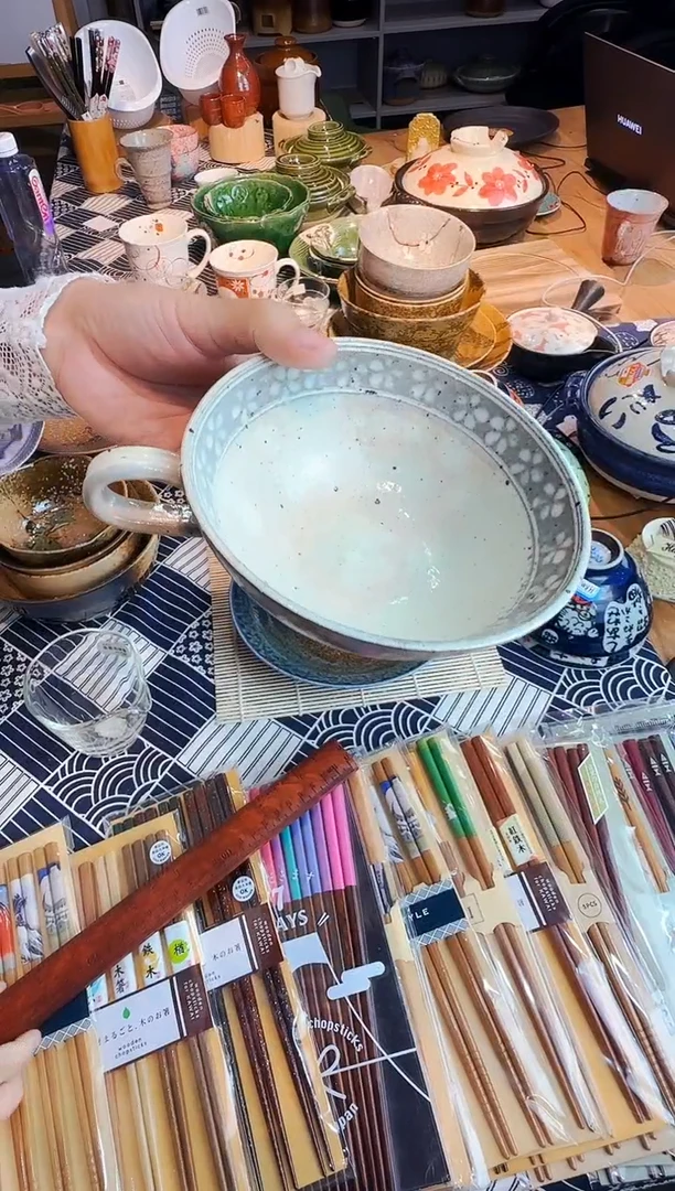 陶V****®日本进口早餐碗手作