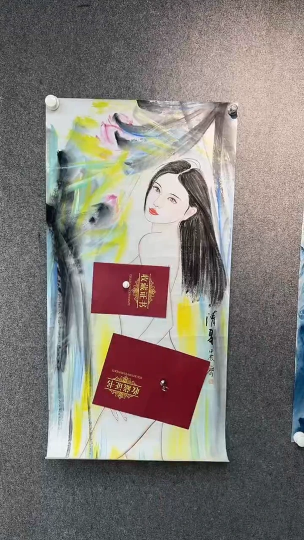 国画刘俊老师三尺