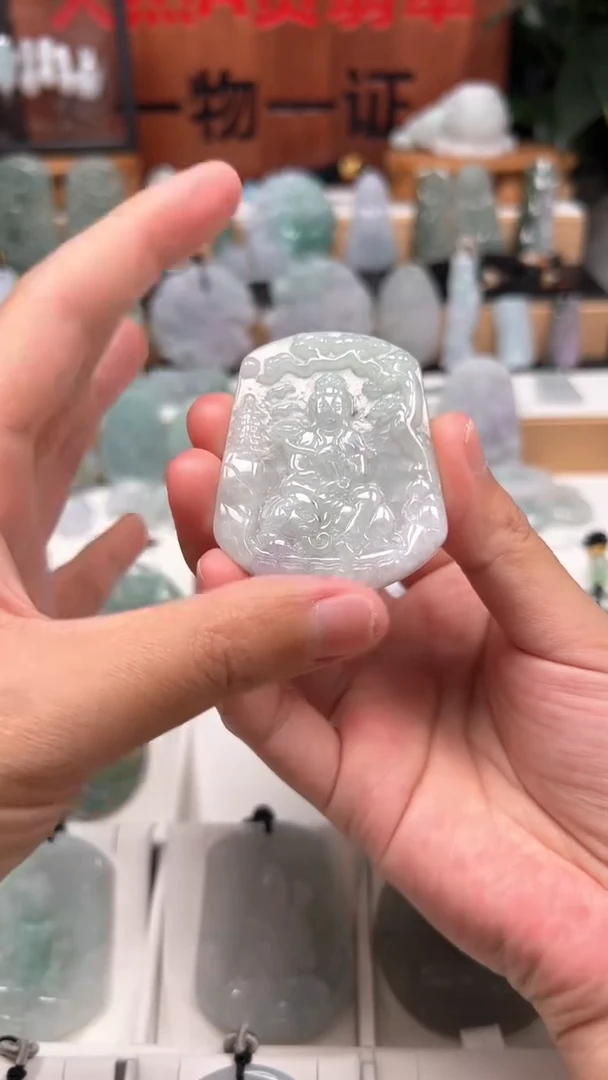 【闪购商品】翡翠颈饰未镶嵌天然A货翡翠1/22/112