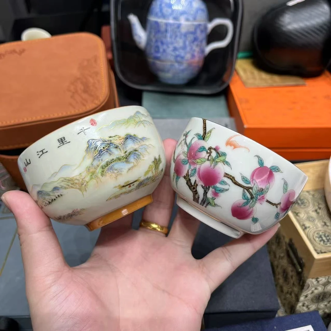 千里江山主人杯加桃子主人杯 SM025