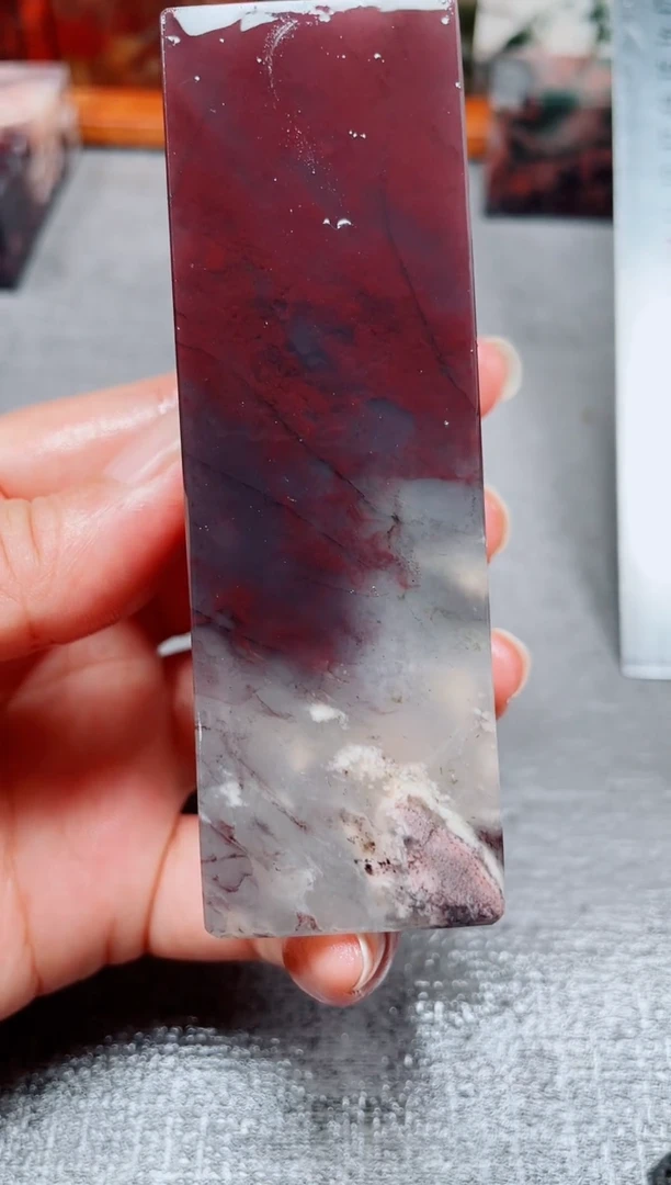 玉桂林鸡血玉素章-- 8