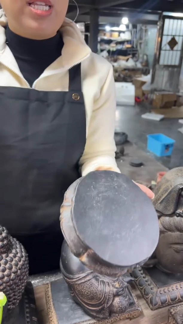 陶土【火山泥】金箍坛底座