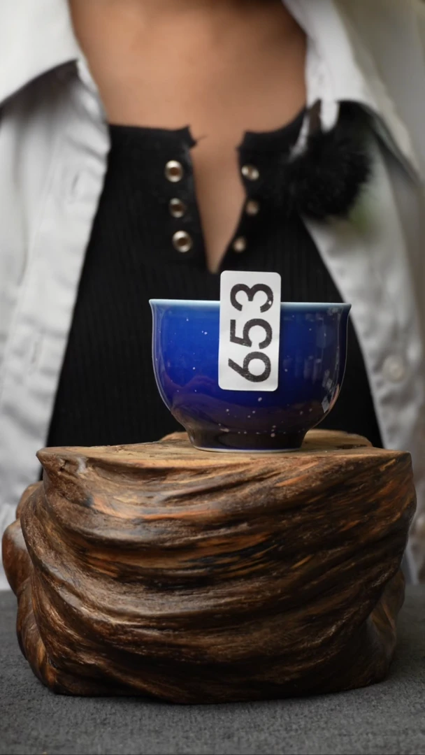 杯子653景德镇手工颜色釉杯子