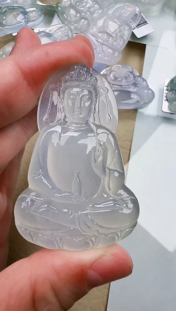 颈饰未镶嵌翡翠缅甸翡翠a货