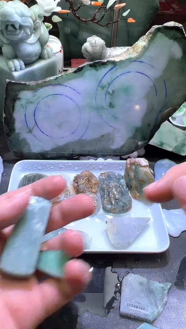 未镶嵌挂件翡翠天然缅甸翡翠A货