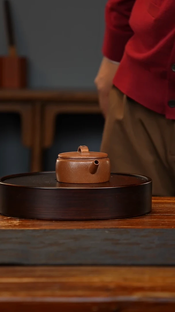 【闪购商品】紫砂茶壶汉瓦壶200cc