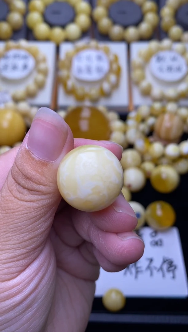 裸石琥珀未镶嵌大小姐珠宝严选112