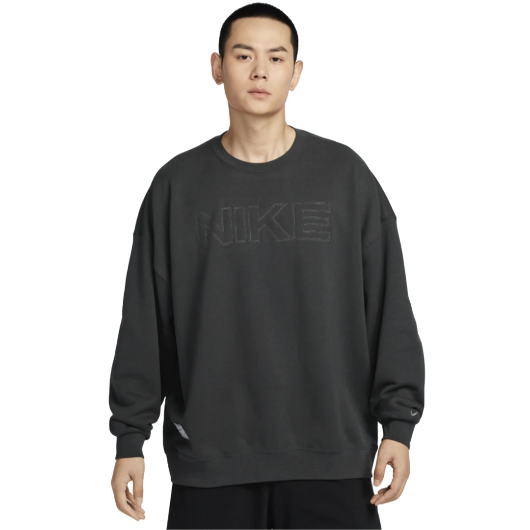 NIKE/耐克官方男款百搭时尚潮流运动休闲圆领套头衫-HV8225-070