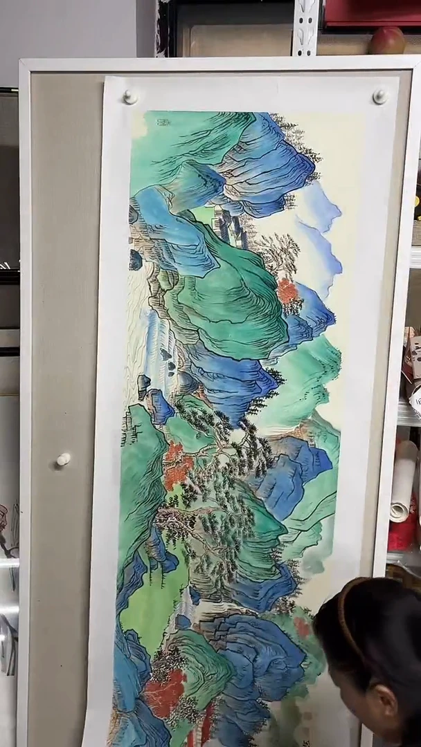 国画国画书画艺术作品134
