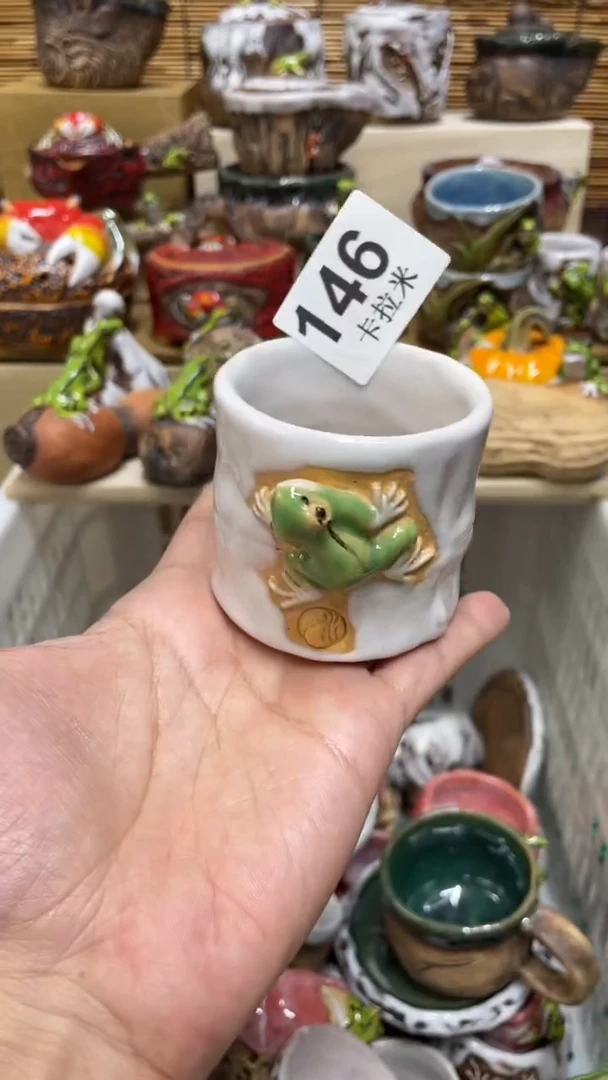 蘭*146精美粗陶手工柴烧