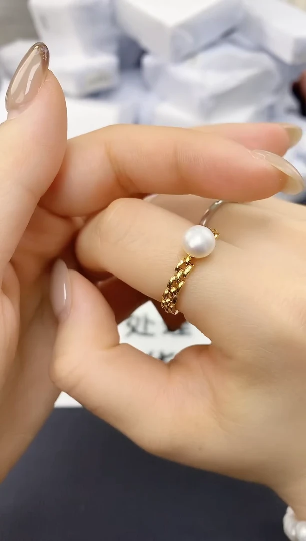 未镶嵌耳饰淡水珍珠jz1023