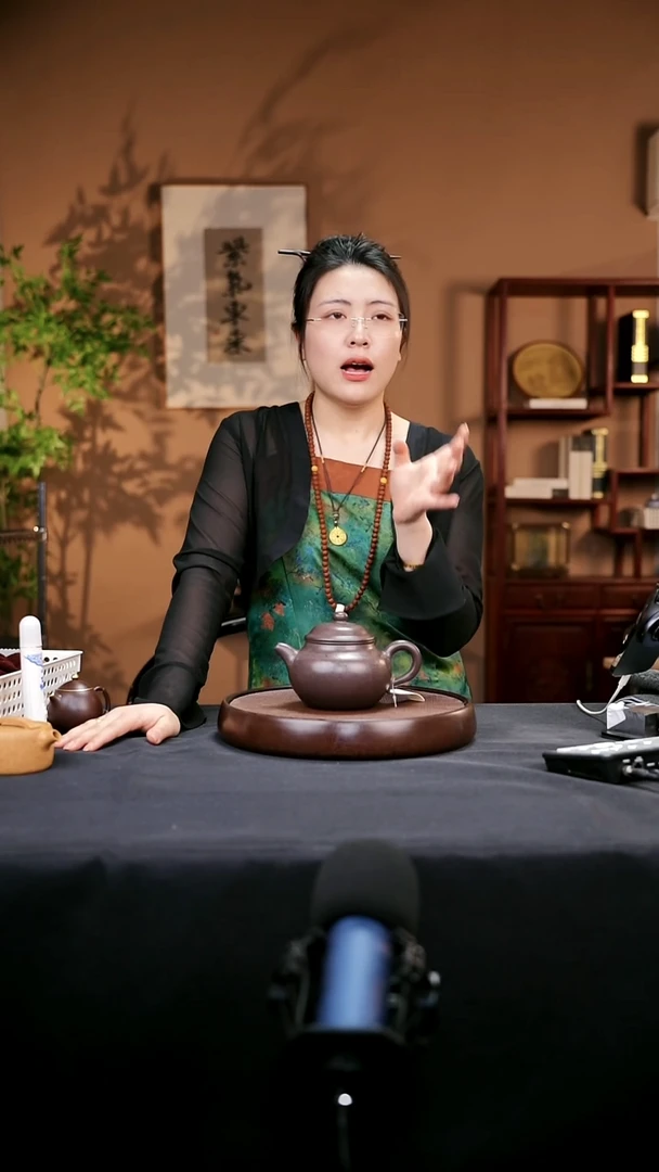 茶壶紫砂34 茄皮老紫泥大容量莲子
