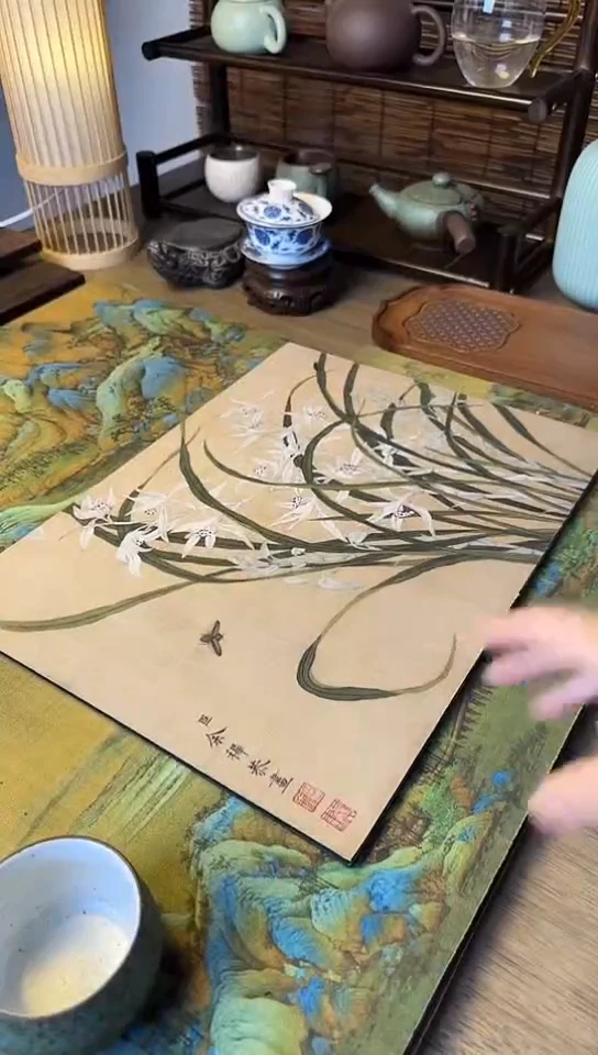 高分子弹性体有意境茶席