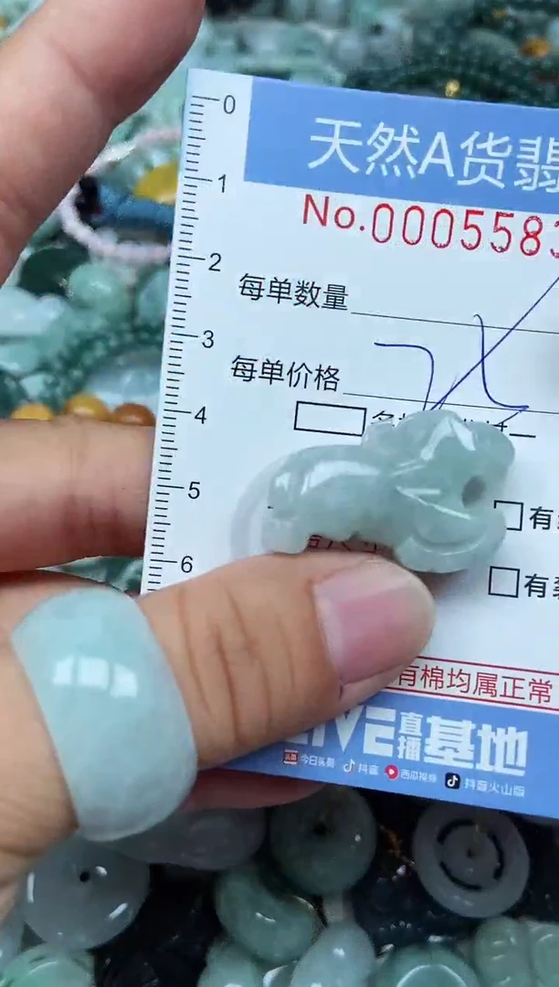 翡翠未镶嵌吊坠(不含链)翡翠