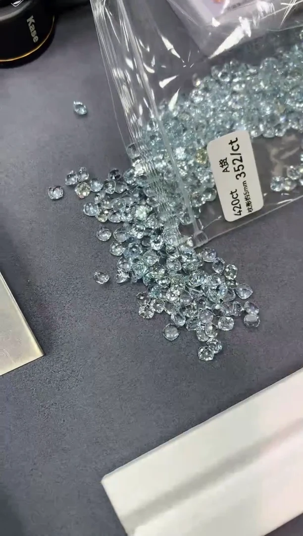 【闪购商品】海蓝宝石笔搁未镶嵌枕方 多样性发货一组12粒