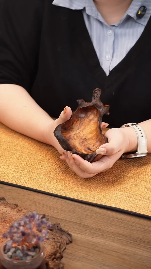 7号云小屋紫柚木果盘