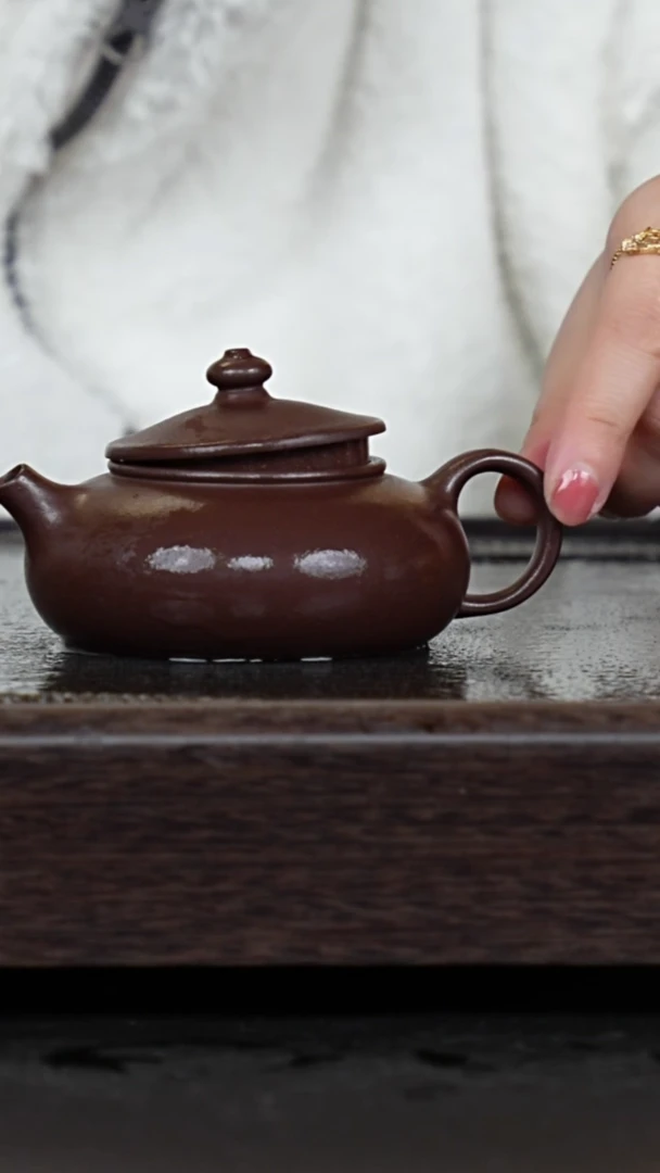 【闪购商品】紫砂茶壶微瑕黑紫泥小寒江