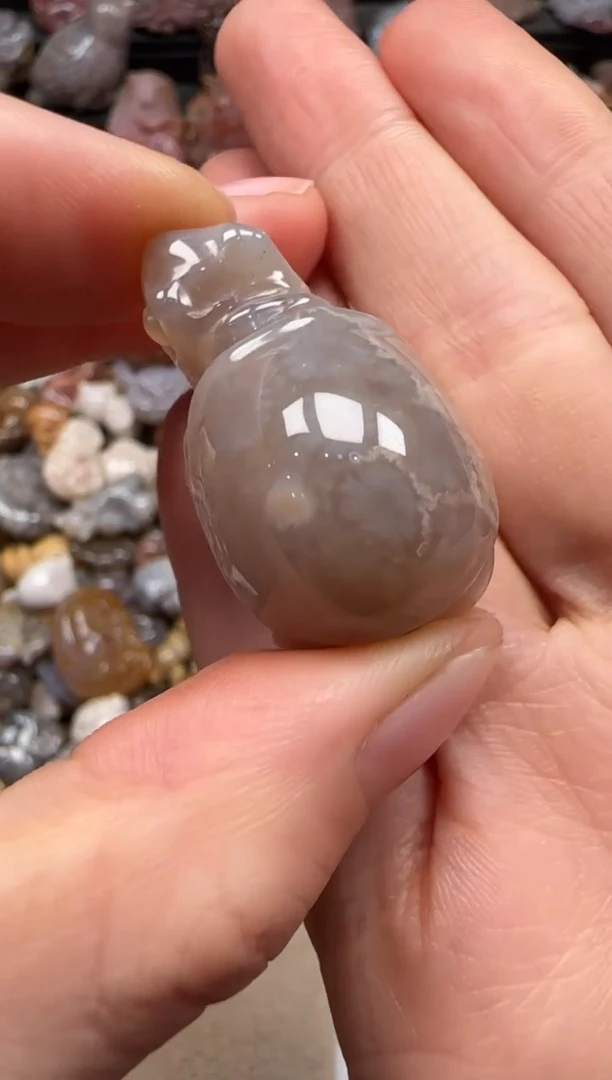 【闪购商品】硅化珊瑚（珊瑚玉）颈饰未镶嵌096