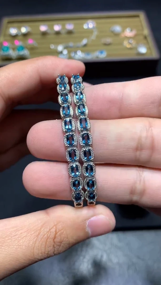 未镶嵌手镯托帕石Q78【多样性发其一】