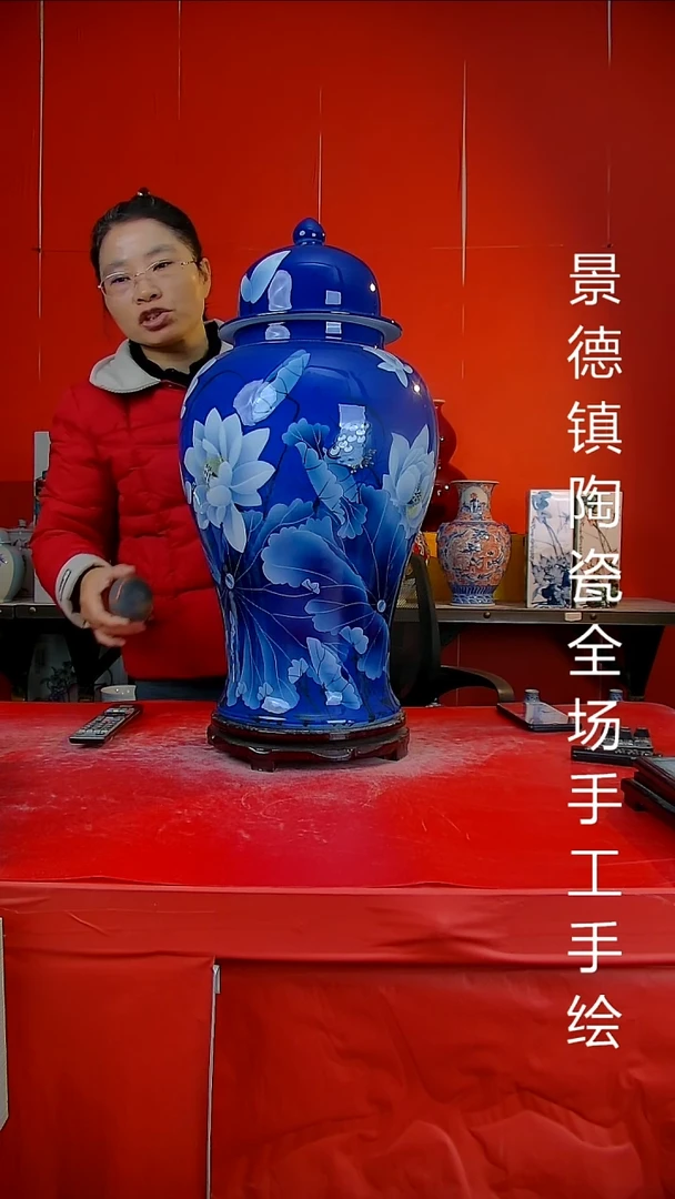 摆件陶瓷景德镇陶瓷 全场手工手绘