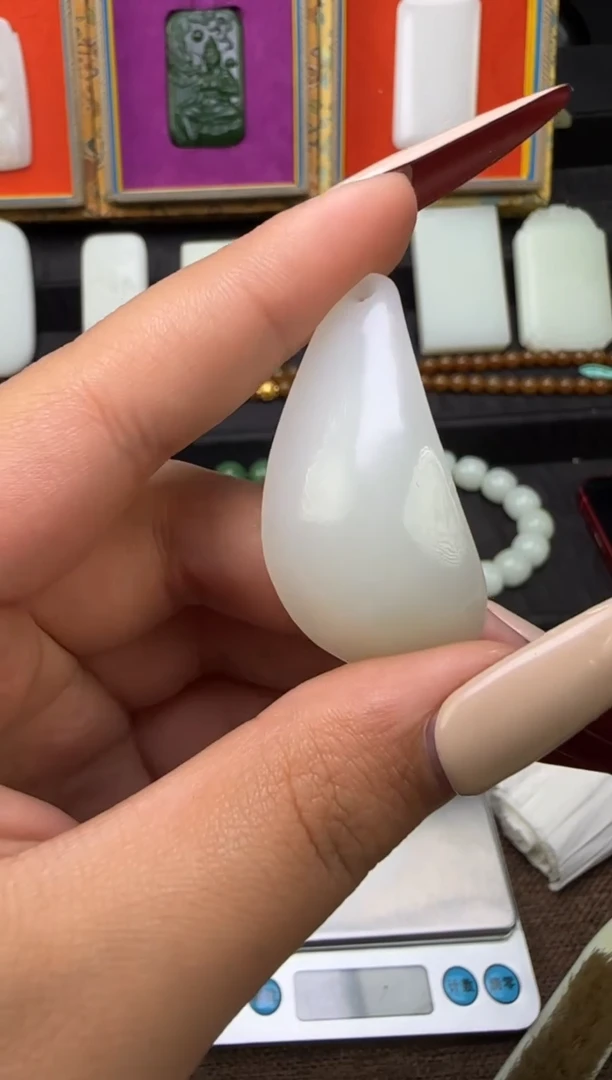 吊坠(不含链)未镶嵌和田玉吊坠