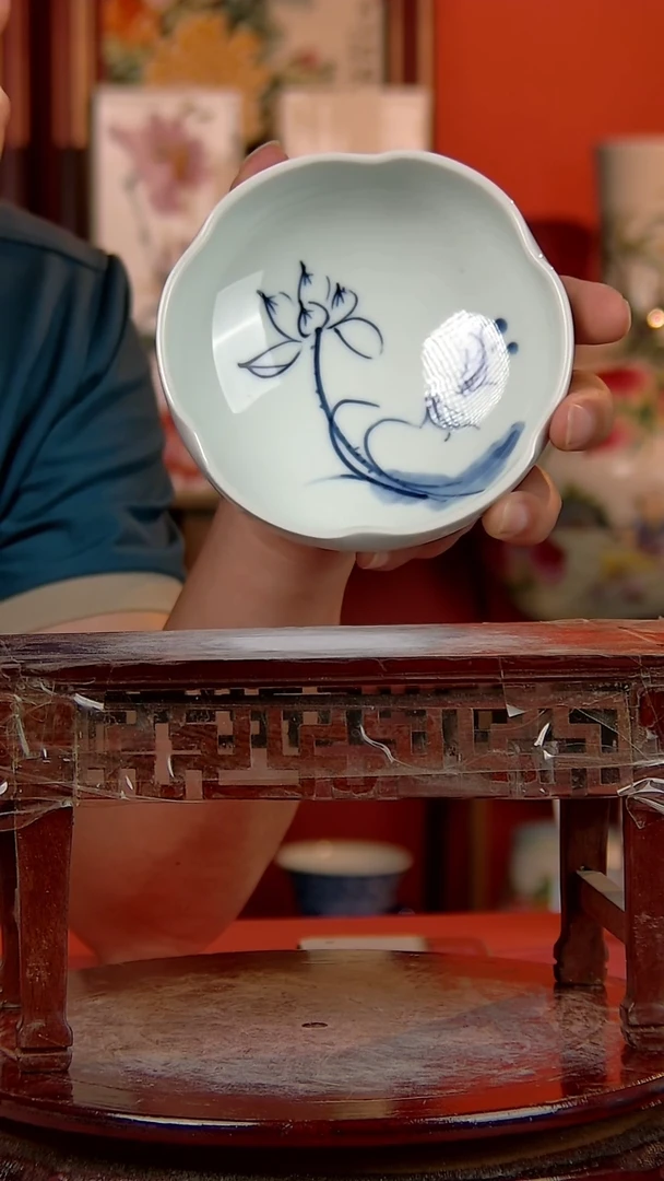 摆件景德镇陶瓷 手工手绘
