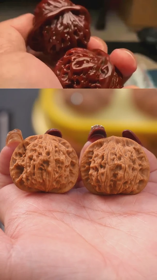 【闪购商品】文玩核桃吊坠34狻猊狮子头