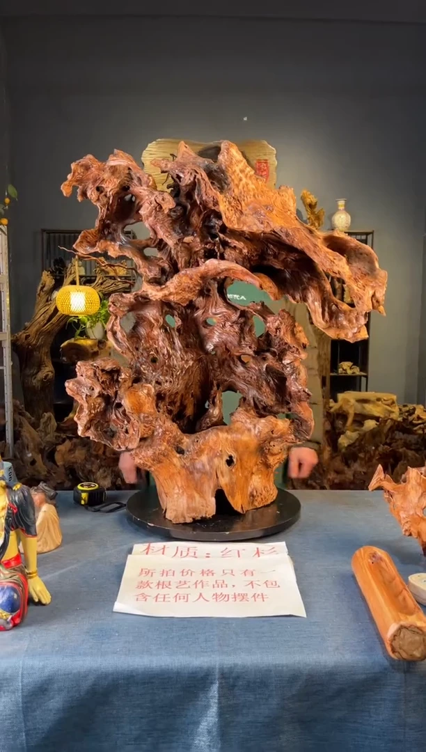 木卢师傅根艺作品（不包含人物摆件）