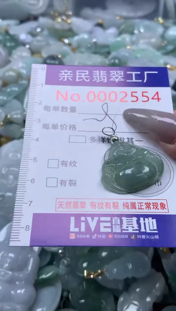 颈饰未镶嵌翡翠2554