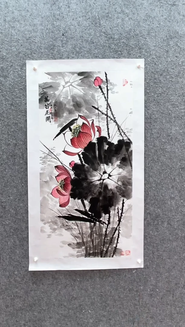 国画长城丹青书画院王老师精品画作