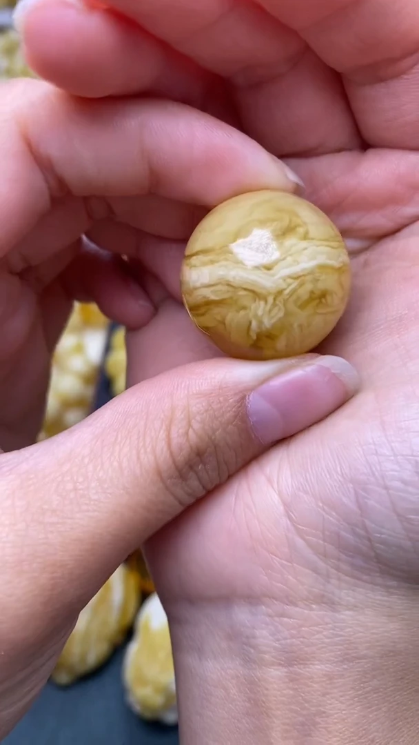 裸石蜜蜡未镶嵌葵.42 尺寸25+